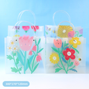 Art Flower Plastic Gift Bag