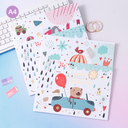 كتاب صور عالم الحيوان المضحك مقاس A4