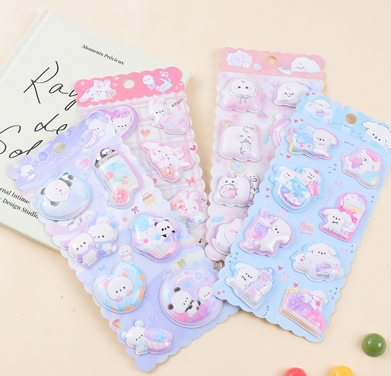 Dreamy Cloud Animal Foam Stickers