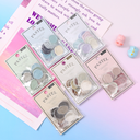 Morandi Color Fire Paint Stamp Stickers Pack