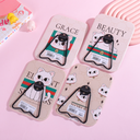 Elegant Kitten Series Square Stand Table Mirror