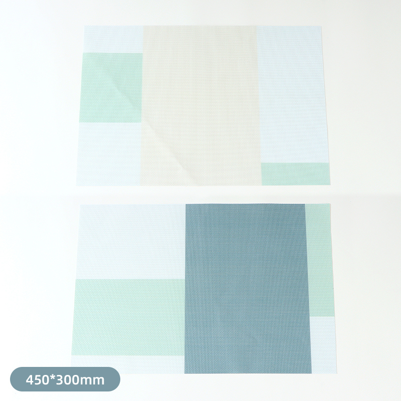 Simple Square Teslin Printed Placemat