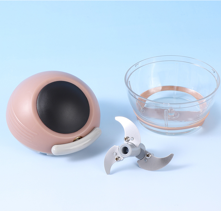 Manua Garlic Chopper  (Pink)