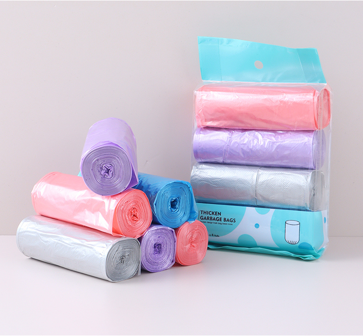 Flat Top Garbage Bag 20 Pieces*4 Rolls