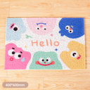 Funny Series Stylish Dust-proof Floor Mat (Colorful)