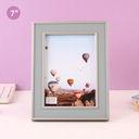 7 "Classic Photo Frame (Cerulean Blue)