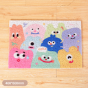 Funny Series Cartoon Dust-proof Floor Mat (Colorful)