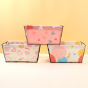 سلة تخزين قماشية كبيرة بإطار حديدي من سلسلة Dream Love Circle