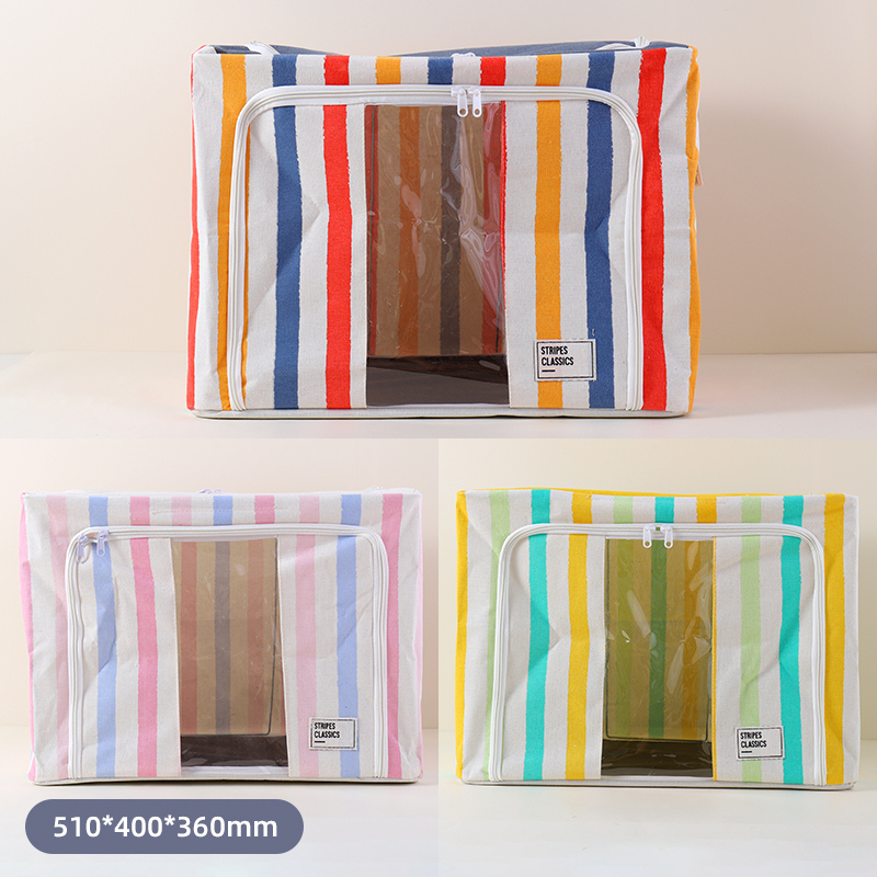  Colorful Stripe Series Steel Frame Case