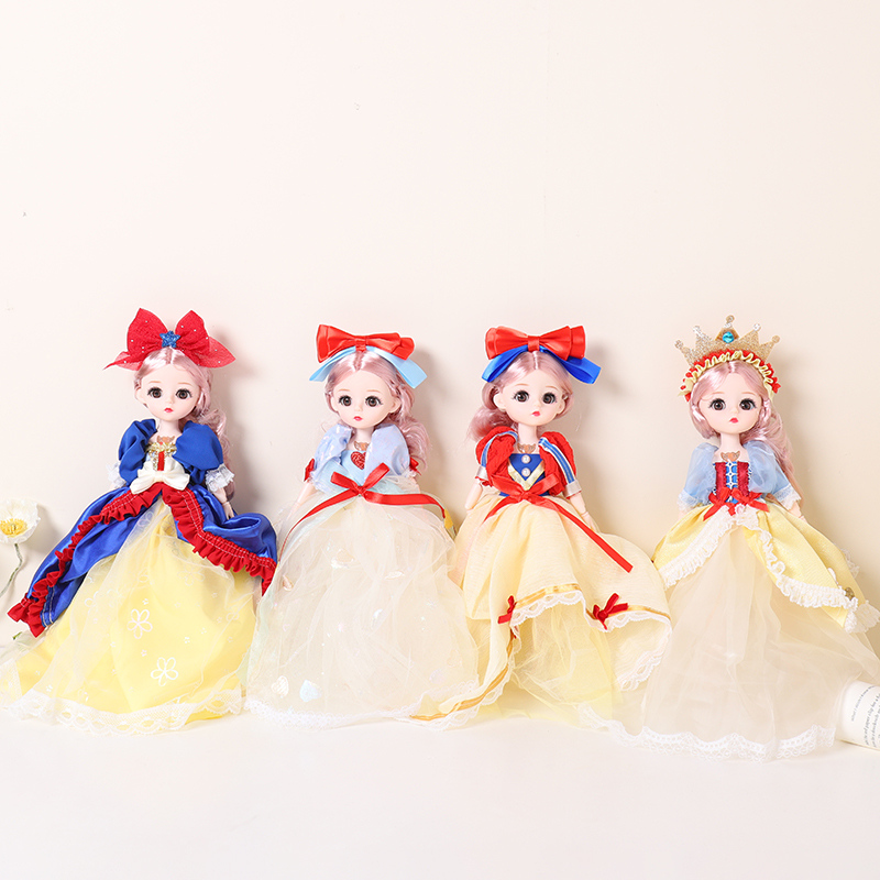 Fairy Tale Snow Girl Series Music doll 30CM(bag)