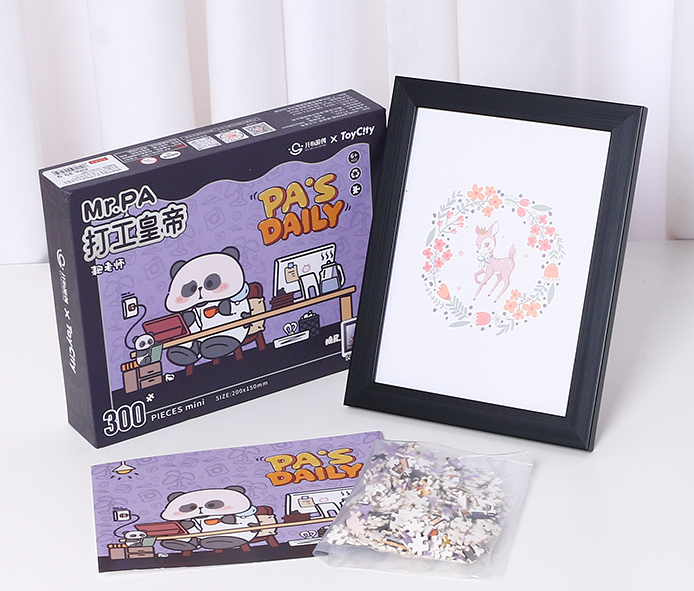 Mr.PA-300 Piece Mini Puzzle (with picture frame)