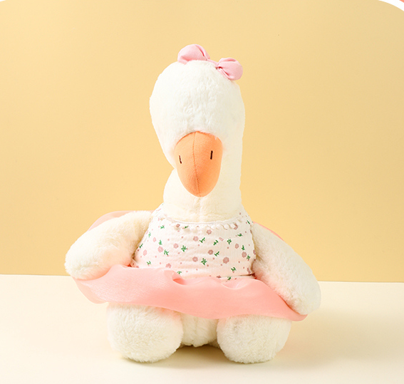 Ballet Swan Plush Doll (M)