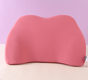 Solid Color Cooling Memory Foam Waist Cushion (Pink)