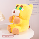 Pixel Yellow Cat Plush Doll (M)