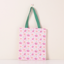Romantic Chrysanthemum Printed Canvas Bag