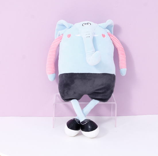 Naughty Long-Legged Elephant Plush Doll (S) (37cm)