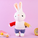 Casual Long Ears Bunny Plush Doll (S) (28cm)