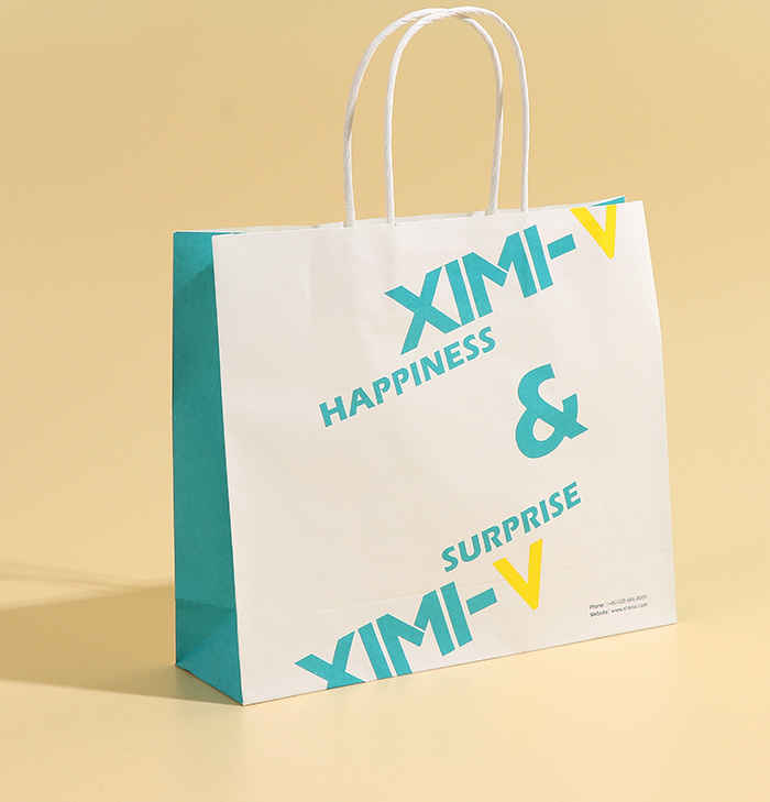 XIMIVOGUE حقيبة هدايا ورقية ذات صورة جديدة