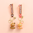 Coffee Latte Bear Keychain