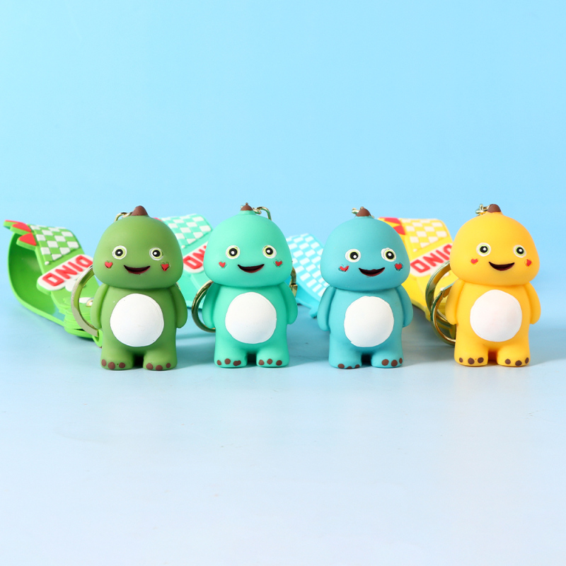 Trendy Dinosaur Keychain