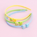 2 Accessories Colorful Loving-Heart Bow Tie Headband