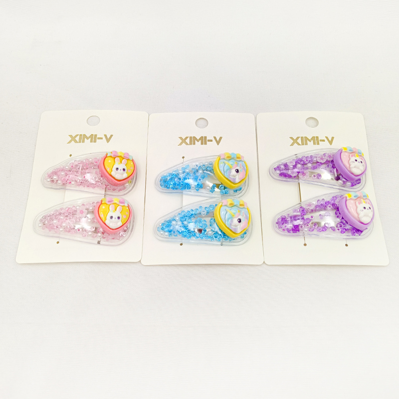 Starlight Family Series Cartoon Bobby Pins 1 Pair #2