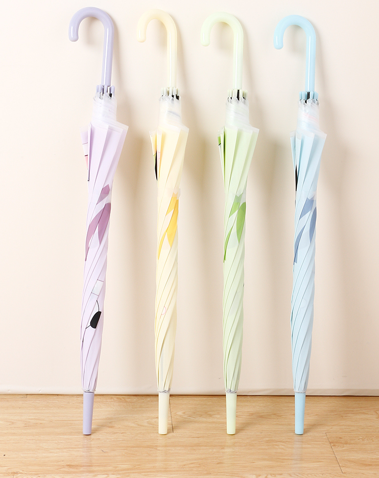 Cute panda cartoon umbrella