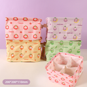 منظم تخزين قماشي مكون من 4 أقسام من V Family مع جيب