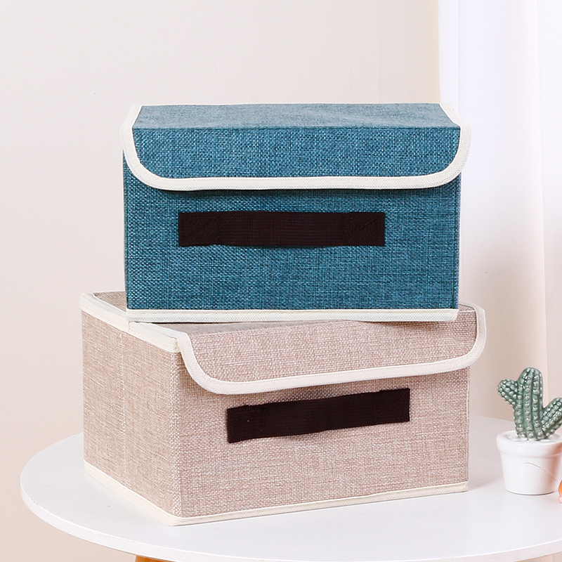 Small plain cloth storage box