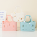 سلة يد بلاستيكية صغيرة طازجة يمكنك صنعها بنفسك