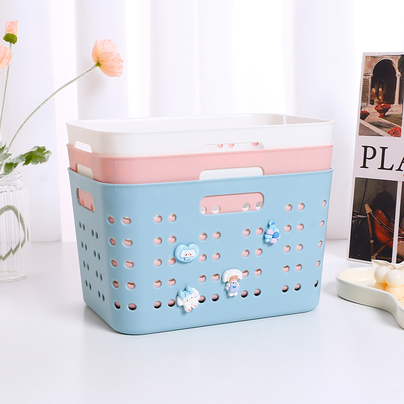 Small fresh DIY plastic storage basket