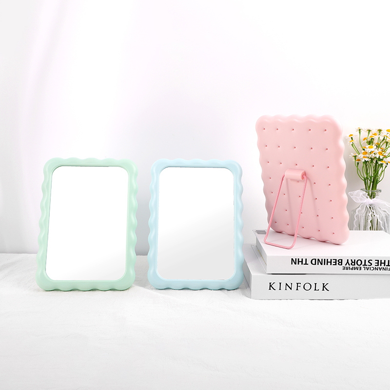 Rectangular cookie table mirror