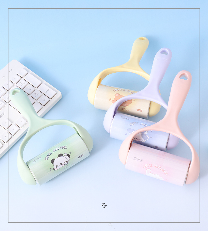 مصيدة غبار الحيوانات الأليفة ذات العجلات على شكل حرف Y