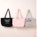 Simple Letter Double-Sided Portable Bag