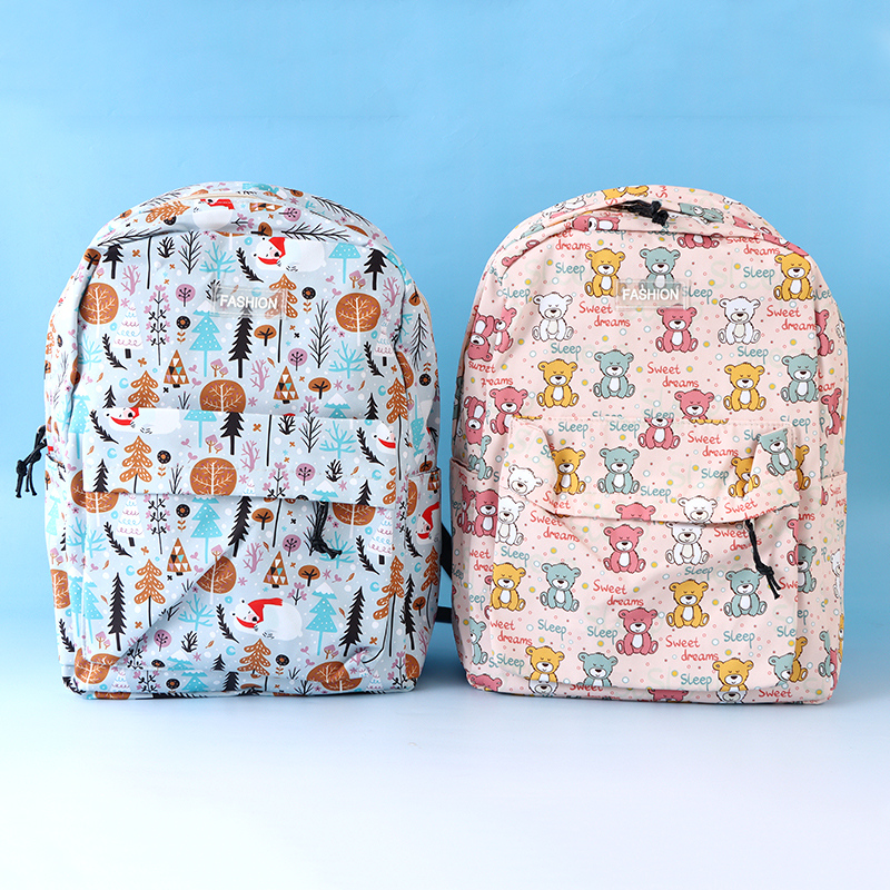 Refreshing Forest Printed Backpack