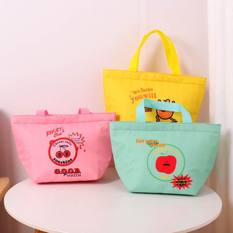 Fruit Poster Trapezoidal Lunch Bag