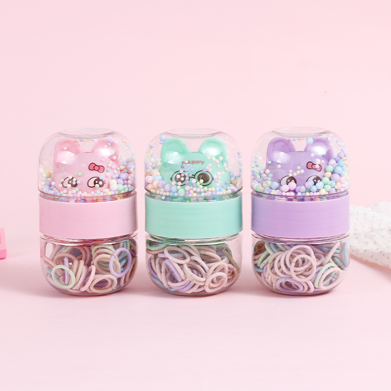 Cute Bottled Hair Ties