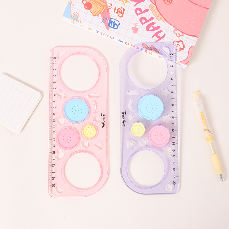 Variable classic flower ruler