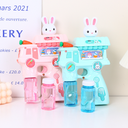 Cute rabbit dessert cart bubble gun