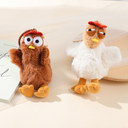 BYSK697 أوه ~ سلسلة مفاتيح دمية من القماش من سلسلة الدجاج - دجاجة مايار