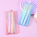 Little Case Series Eyebrow Trimmers with Cover 2PCS SY344