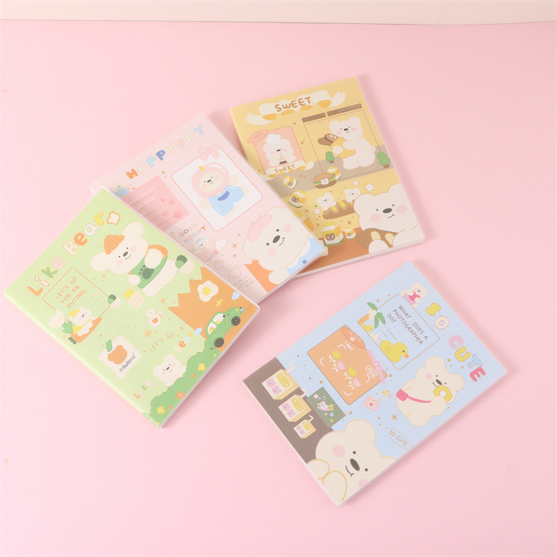 الدب دفتر اليومية B5