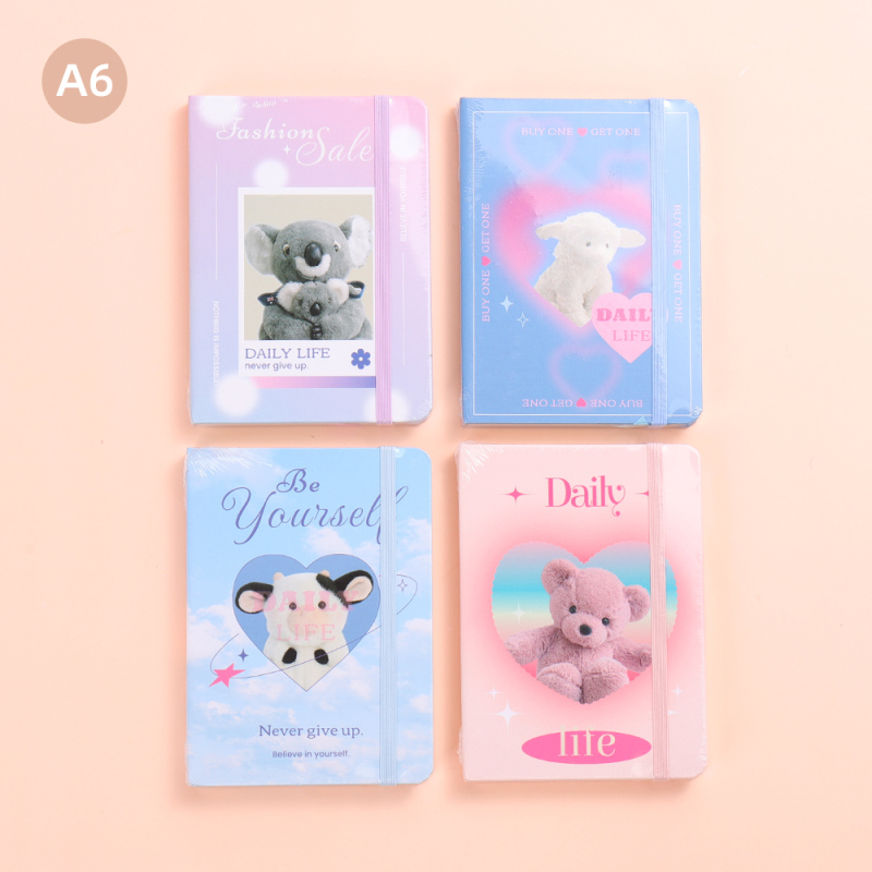 Animal Poster Hardcover Notebook A6