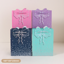Silver Hem Bowknot Gift Bag (S)