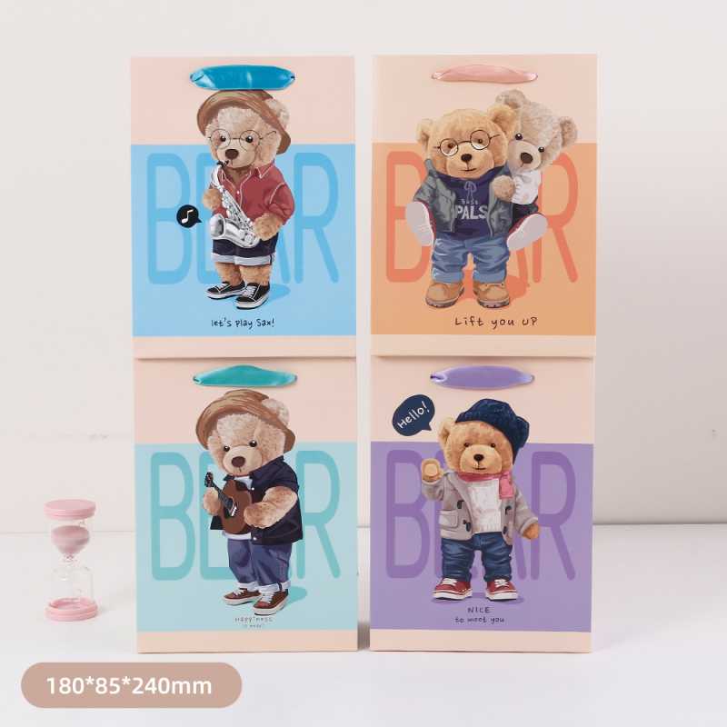 Trendy Bear Gift Bag (S)