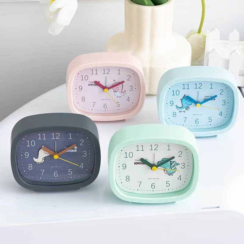 Cartoon Dinosaur Family Alarm Clock