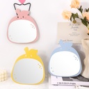 Pear Shaped Metal Table Mirror