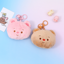 Cream Bear coin wallet