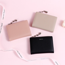 Simple two-fold women's purse