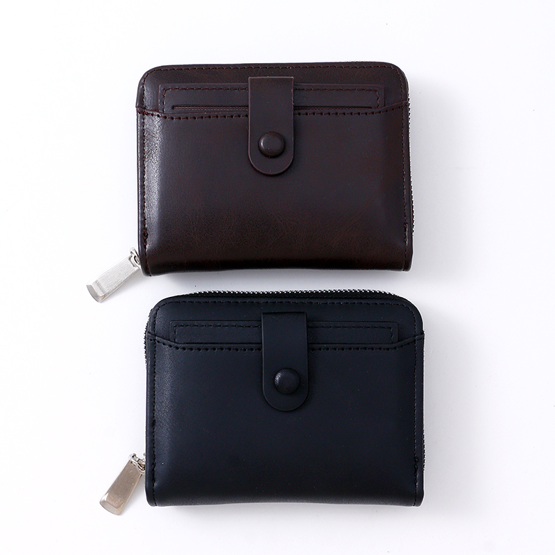 Casual Multi-Functional Zipper Wallet for Men